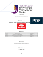 MKT 646 - Product Life Cycle Strategy for Marrybrown