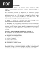 Fundamentals of Procurement Management | PDF | Procurement | Supply Chain