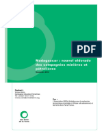 Madagascar: Nouvel Eldorado Des Compagnies Minières Et Pétrolières