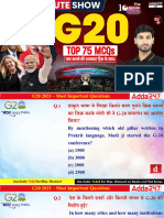 UPDATED - G20 - 2023 - The 10 MIN SHOW