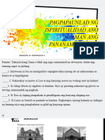 Pagpapaunlad NG Ispiritualidad Ano Man Ang Pananampalataya