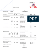 Certificado de calidad cemento andino tipo V