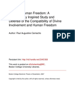 God and Human Freedom: A Thomistically Inspired Study and Defense of The Compatibility of Divine Involvement and Human Freedom