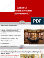 Week 013-Common Problems Encountered 2 PPT