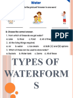 Grade 1 - Science Waterforms