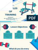Principles of Training 5