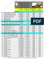 L&T-Case Holland Backhoe Price List Wef 01092013