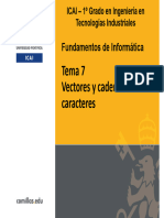 Tema7 Vectores Cadenas Matrices