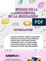 Beneficios de La Neurociencia en La Educación