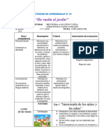 ACTIVIDAD DE APRENDIZAJE  MARZO