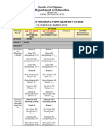 Needed Data For Area 1 Tappe Quarter 4 Cy 2023