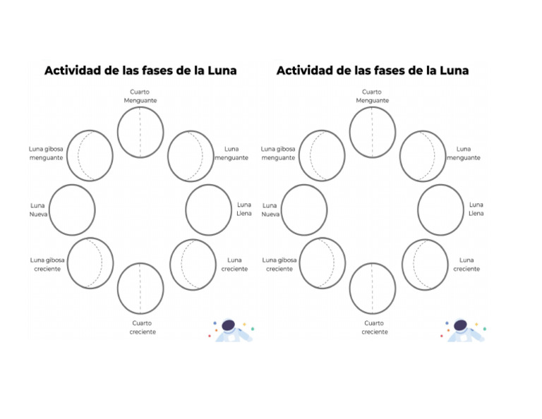 Fases de La Luna | PDF