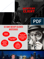 TV & Film Treatment Deck Presentation in Black and White Red Dark & Serious Style