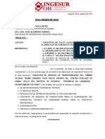 Carta 003 Solicitud de Pago