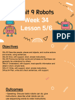 Unit 9 Robots: Week 34 Lesson 5/6