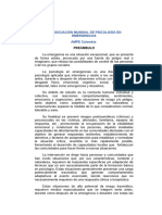 Estatutos de La Asociación Mundial de Psicología en Emergencias Capitulo Colombia