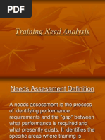 Training Need Analysis