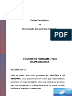 PALESTRA - Fatores Psicológicos Na Determinação Dos Acidentes Do Trabalho