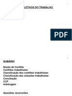 conflito Trabalhista -Formas deSolucao - arbitragem - jurisdição - conciliação e mediação