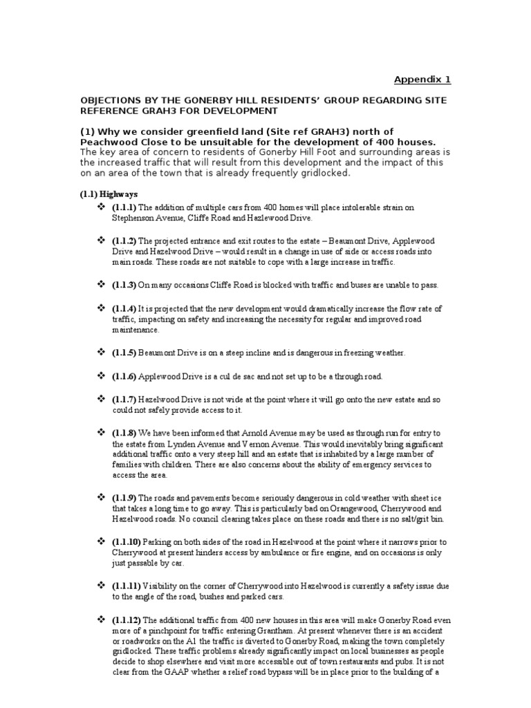 Protest Arguments (v5) | PDF | Traffic | Road