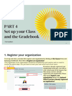 Set Up Your Class and The Gradebook