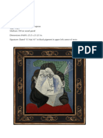 Picasso Dora Maar 43 CR Neutral. 2