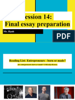 Session 14 - Final essay preparation (1)