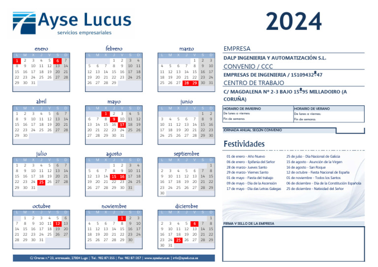 Calendario Laboral | PDF | Observancias | Fiestas cristianas y días santos