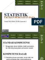 Statistik: Ukuran Pemusatan Data