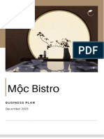 Moc Bistro - Business Plan