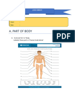 Part of Body, Symptoms of Health Disorder, and Diseases Their Definitions (LK)