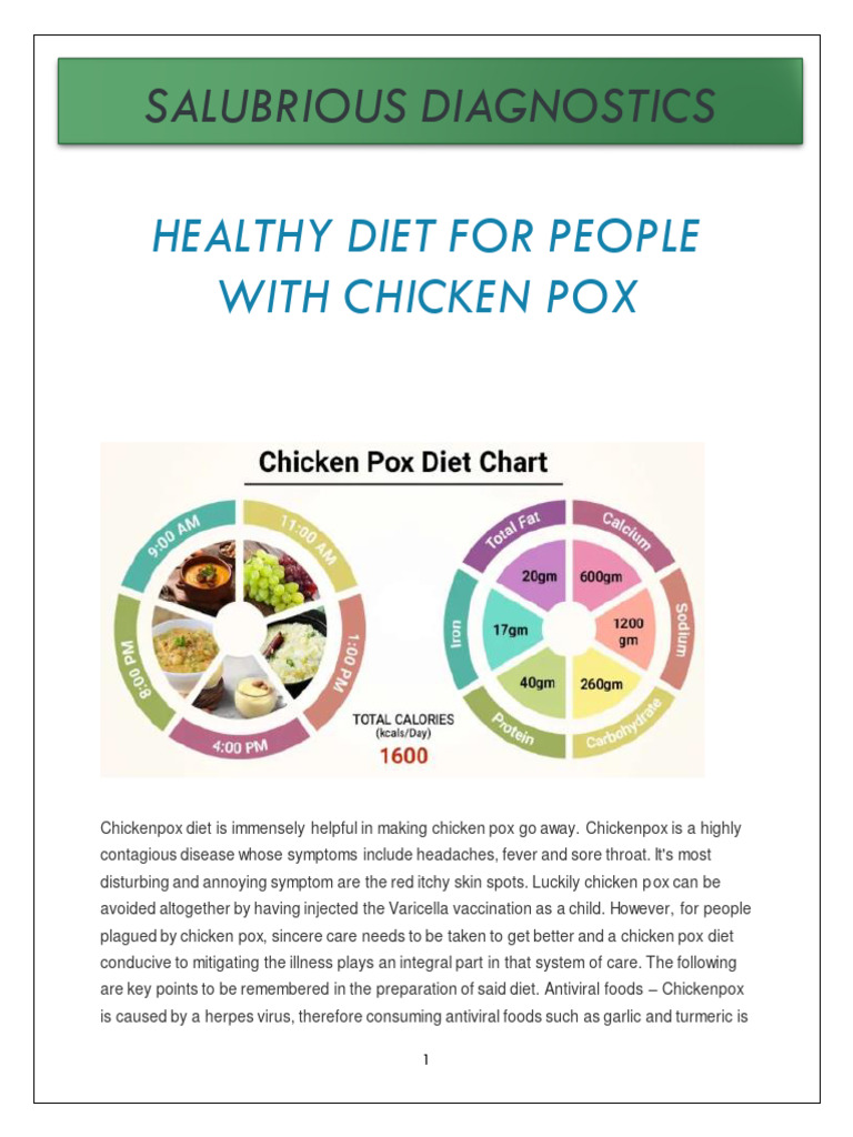 Chicken Pox | PDF | Foods