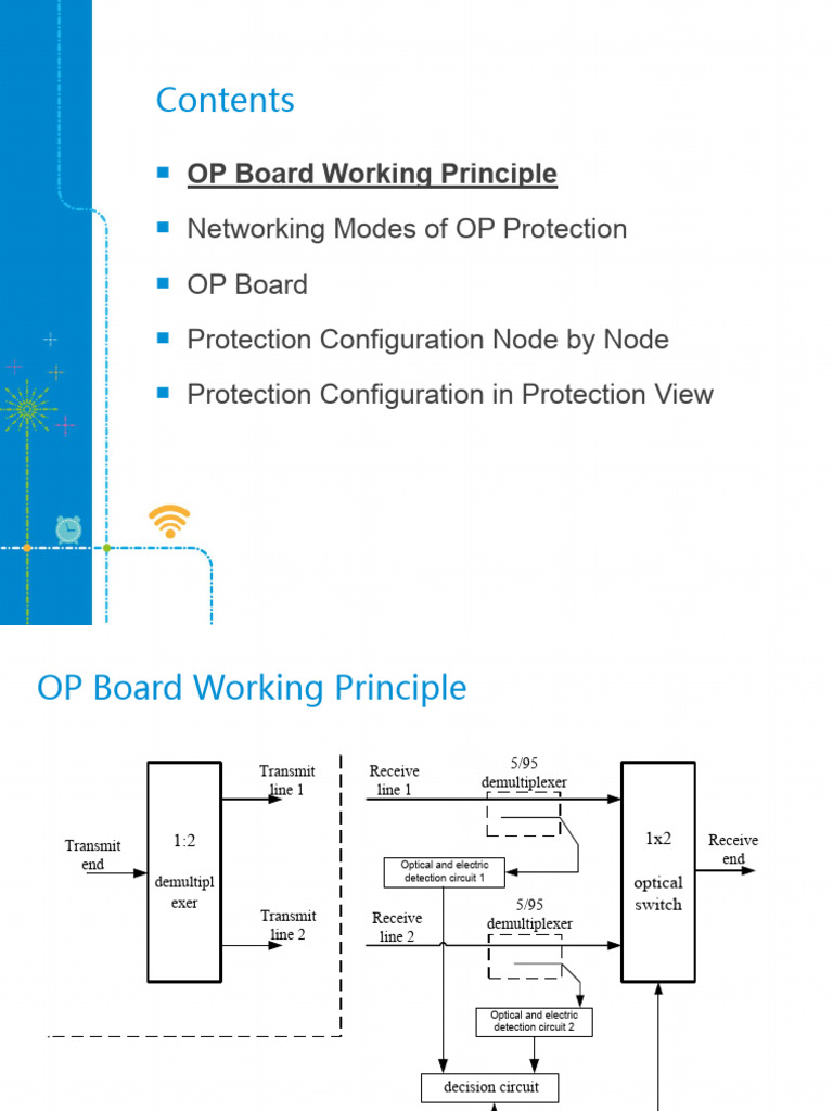 OP Board Protection Configuration Guide | PDF | Multiplexing ...