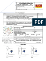 Liftting Plan - With Winch Machine