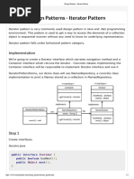 Iterator Pattern