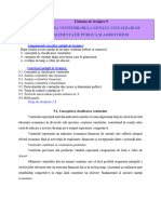 Unitatea de Învățare 9 - Analiza Veniturilor Specifice Unităților Agroturistice Și de Alimentație Publică