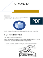 TAHRAOUI MEHDI LE VOTE (Enregistré Automatiquement)