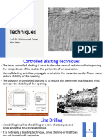 Lecture 13 - Controlled Blasting