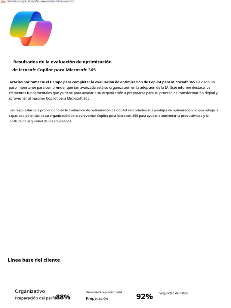 Evaluación de Copilot en Microsoft 365 | PDF | Microsoft | Inteligencia ...
