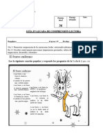 Evaluación Comprensión Lectora