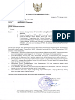 Surat Musrenbang Kec Untuk Opd TP 2025