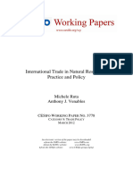 International Trade and Natural Resources