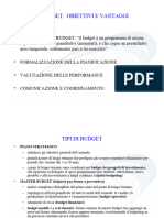 Processo Di Budgeting - Aula2009