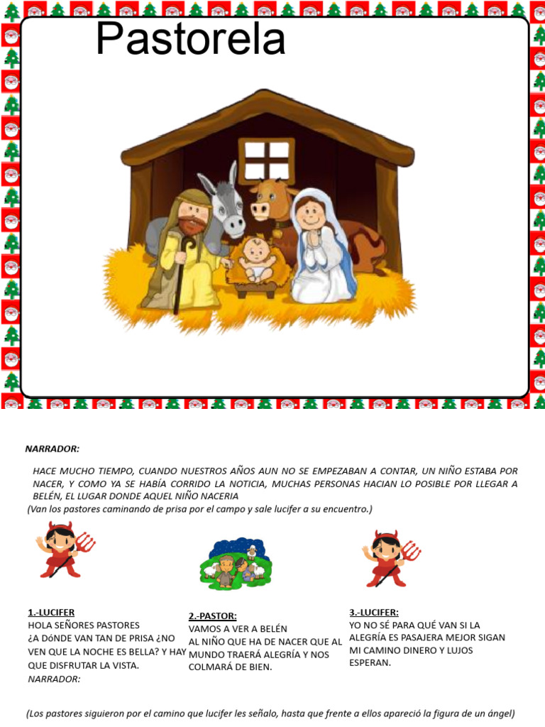 Pastorela Navideña para Niños | PDF