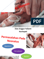 Nursing Care of Respiratory Distress Babies NUR