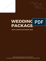 Wedding Package Kopi Luwak