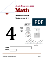 Stage 4 Math Review unit4 and5