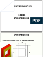 Dimensioning