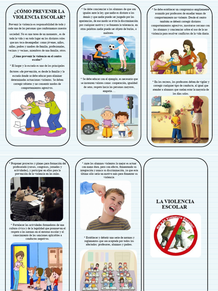 Prevención de la Violencia Escolar | PDF | Violencia | Escuelas