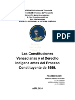 Tema 3 Pueblos Indigenas - Constituciones Antes de 1999